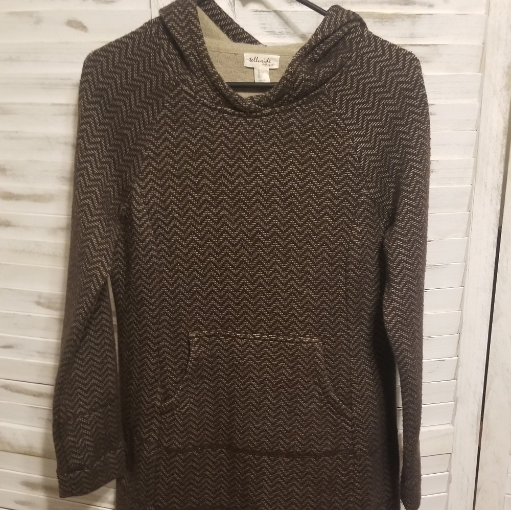 Telluride zig zag pullover